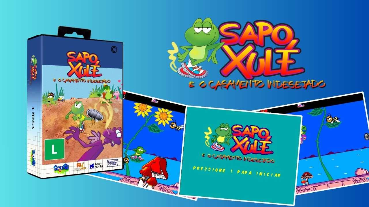 Thumbnail do post: Sapo Xulé e o Casamento Indesejado será lançado para Master System