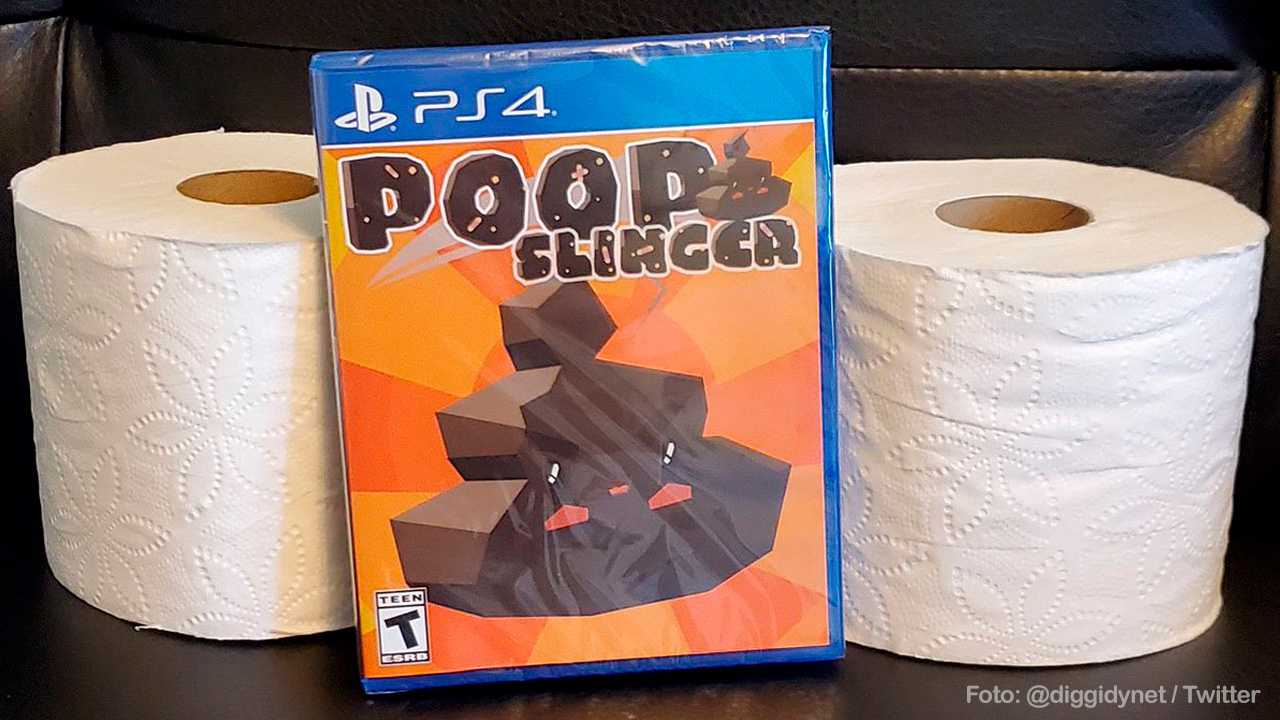 Thumbnail do post: Poop Slinger, o 'jogo de bosta' que se tornou raro!